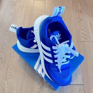 Royal blue original adidas MULTIX J shoes